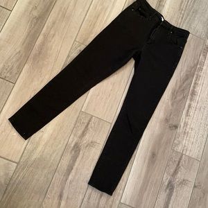 Black leith jeans size small